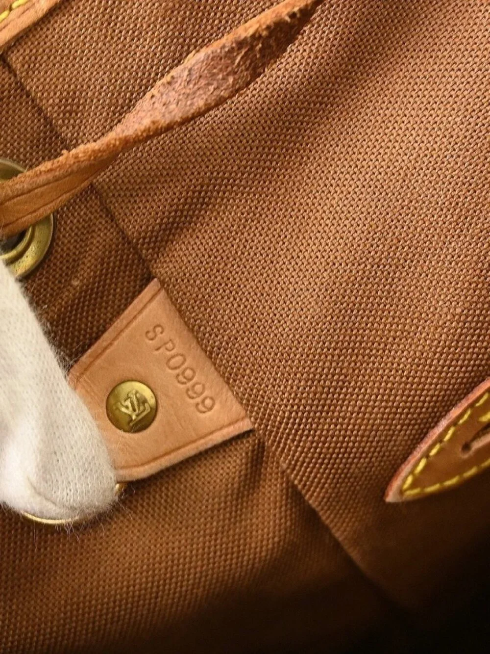 LOUIS VUITTON MONTSOURIS MM BACKPACK BAG MONOGRAM M51136 SP0999 YQ06072